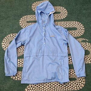 Columbia PFG Jacket Women Medium Hood - Carolina Blue
